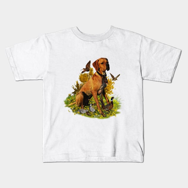 English pointer Kids T-Shirt by German Wirehaired Pointer 